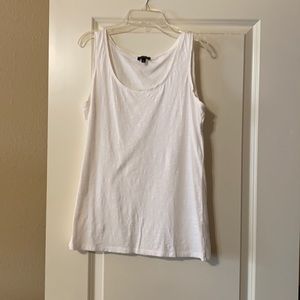 Talbots White Tank Size Medium
